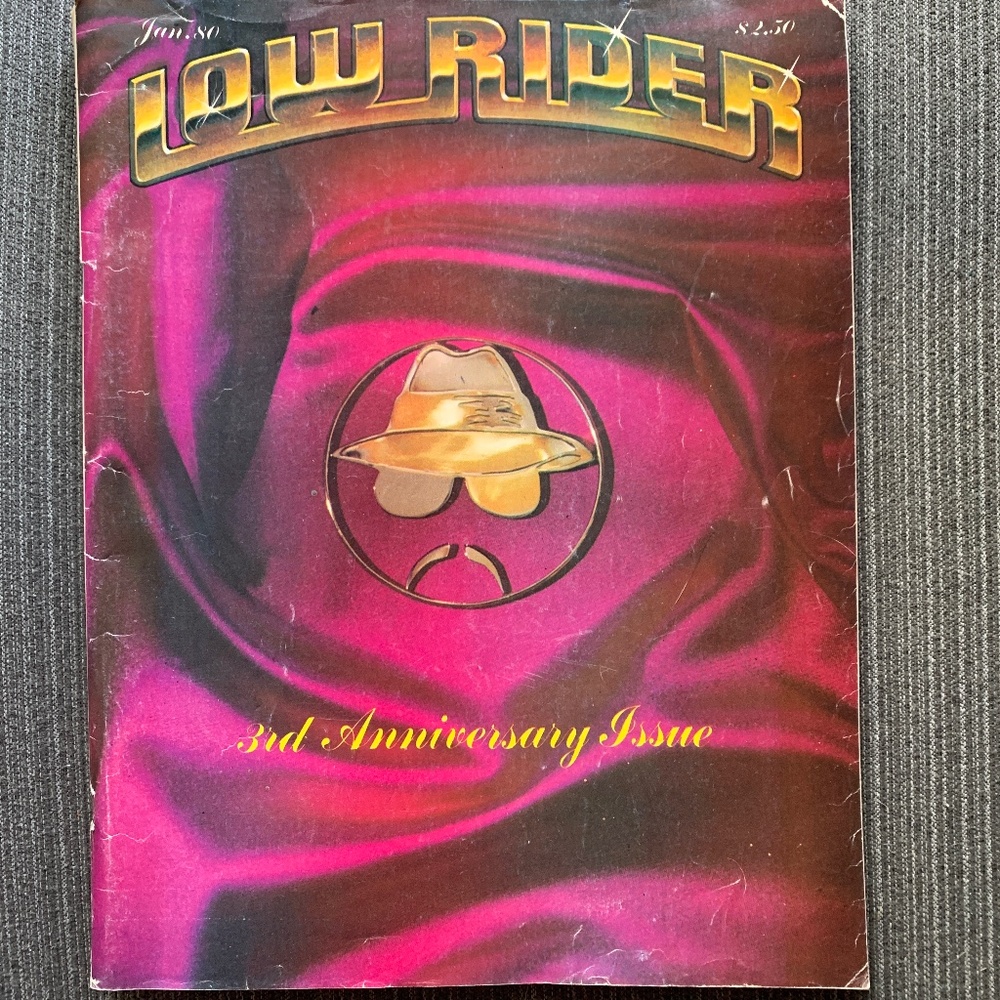 SOLD 
Lowrider Magazine 3rd  Anniversary Issue